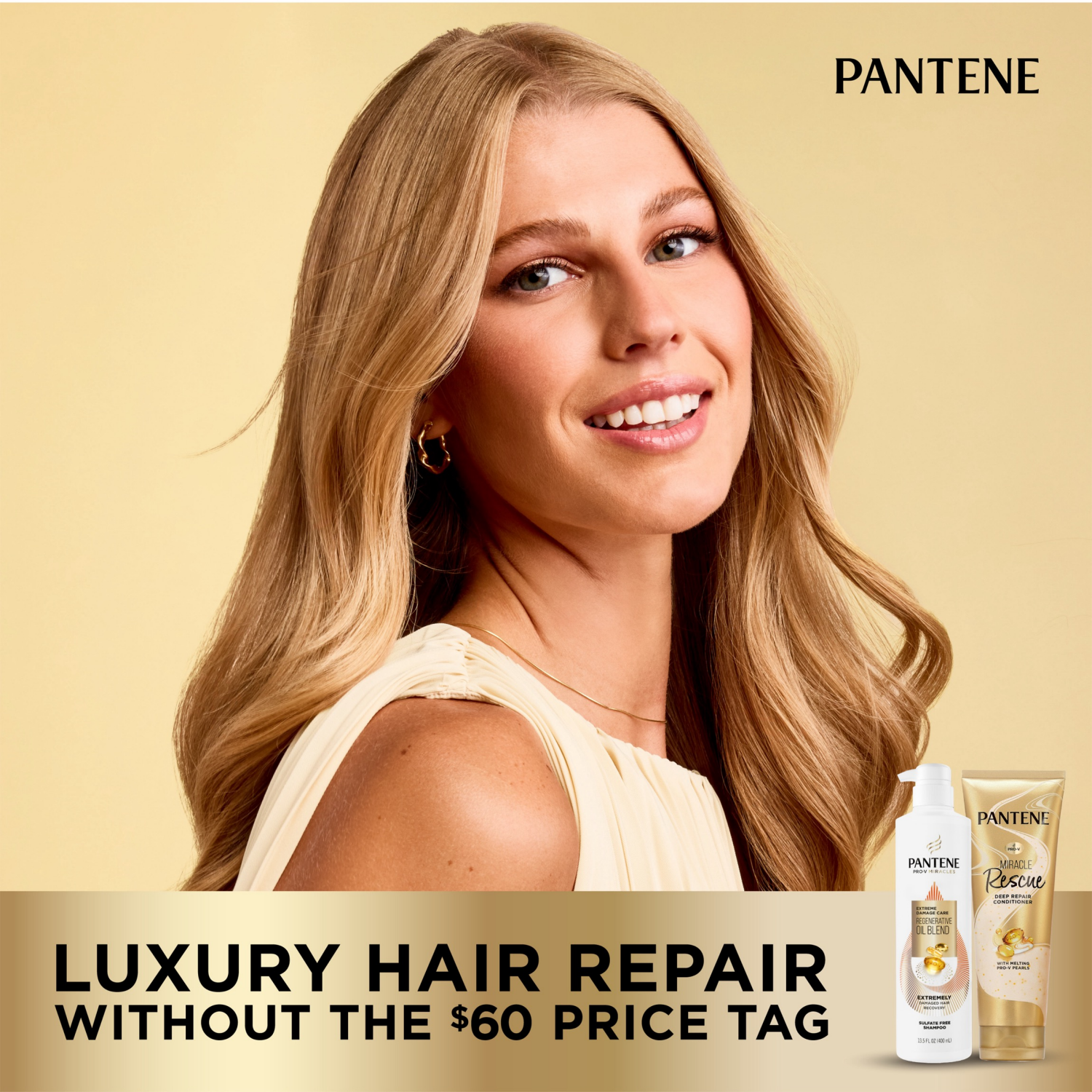 slide 2 of 5, Pantene Pro-V Miracles Regenerative Oil Blend Set, 13.5 FL OZ Shampoo and 8 FL OZ Deep Conditioner, 13.5 fl oz, 8 fl oz