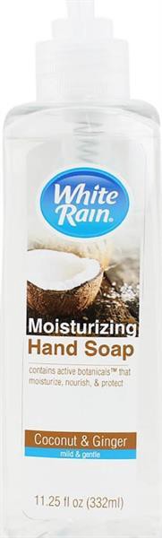 slide 1 of 1, White Rain Moisturizing Coconut & Ginger Hand Soap, 11.25 oz