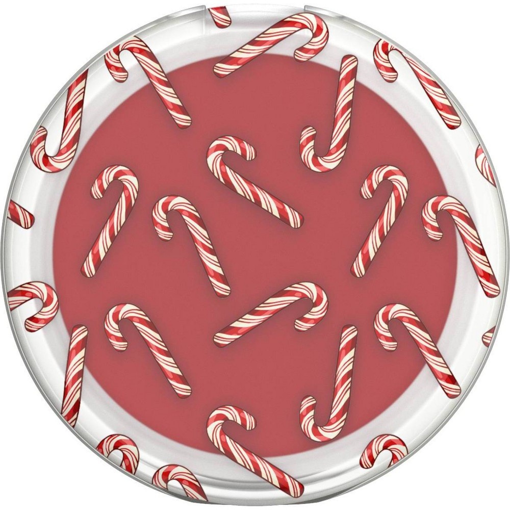 slide 4 of 6, PopSockets PopGrip Lips - Candy Cane Crush, 1 ct