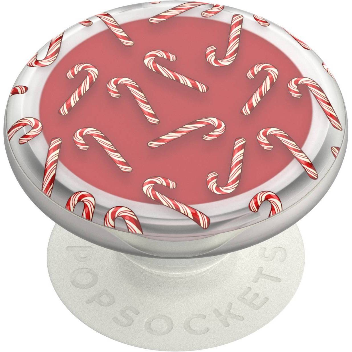 slide 1 of 6, PopSockets PopGrip Lips - Candy Cane Crush, 1 ct