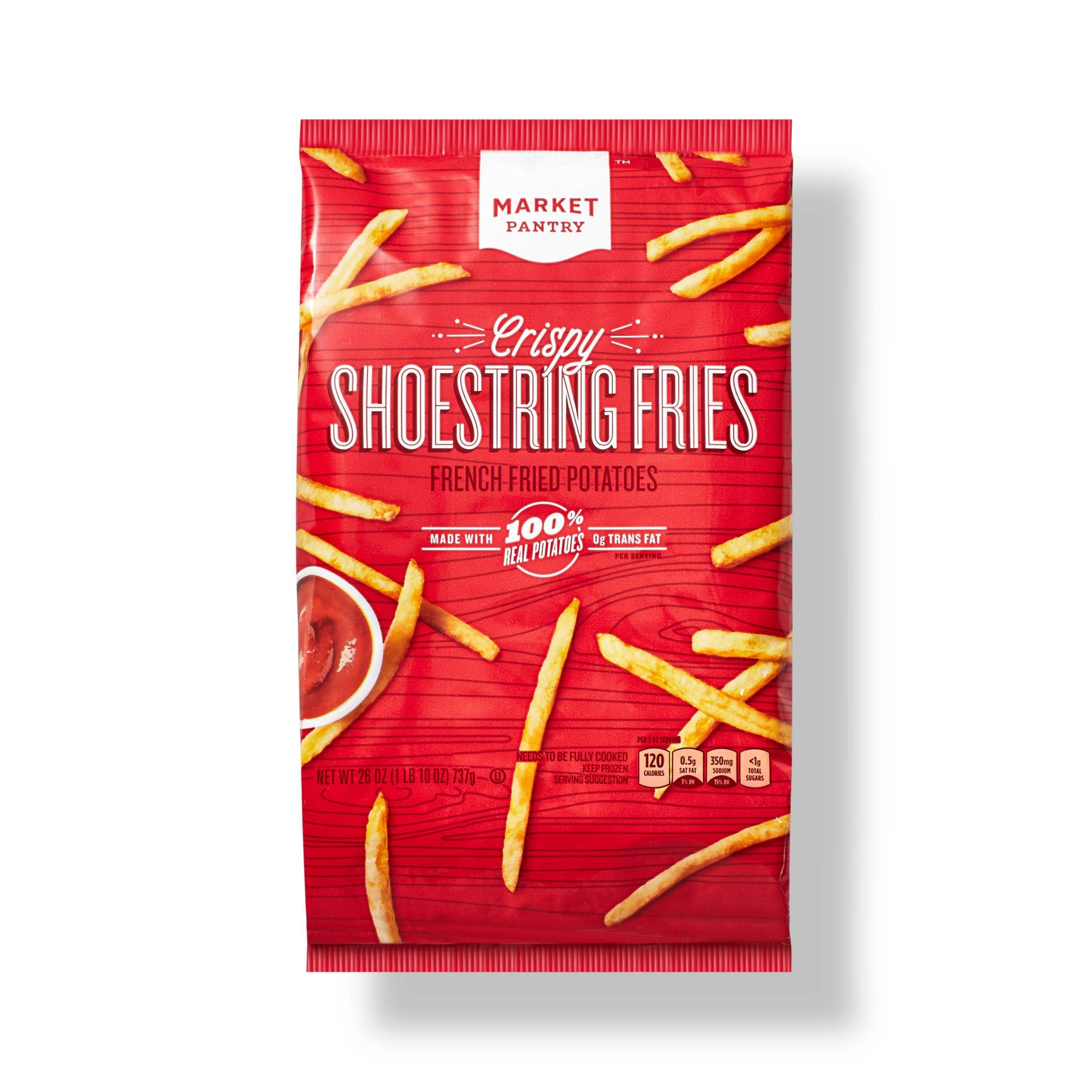 Frozen ThinCut Fries 26oz Market Pantry 26 oz Shipt