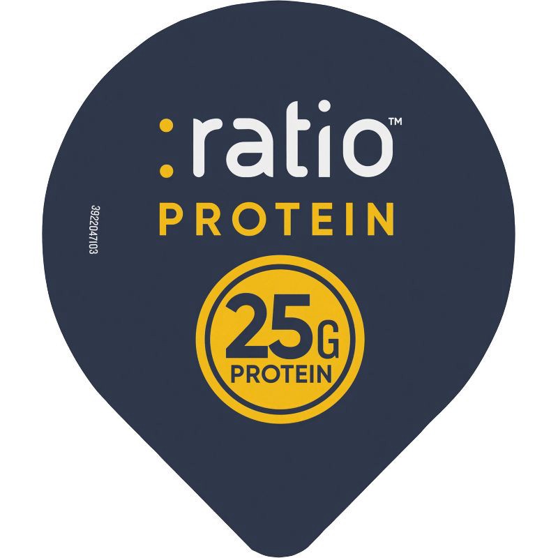slide 7 of 8, :ratio PROTEIN Coconut Greek Yogurt Cultured Dairy Snack Cup - 25g Protein 5.3oz, 25 gram, 5.3 oz