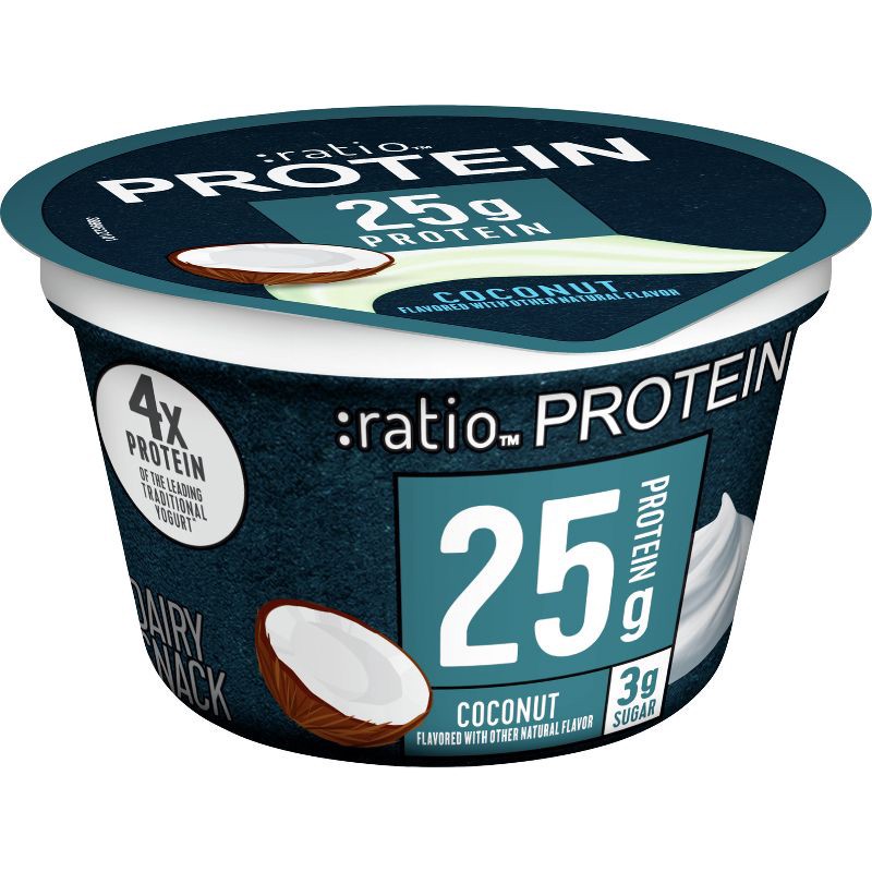 slide 8 of 14, :ratio PROTEIN Coconut Yogurt Cultured Dairy Snack Cup - 5.3oz, 5.3 oz