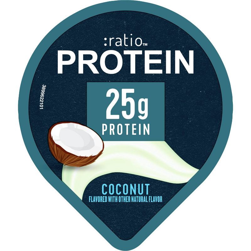 slide 10 of 14, :ratio PROTEIN Coconut Yogurt Cultured Dairy Snack Cup - 5.3oz, 5.3 oz