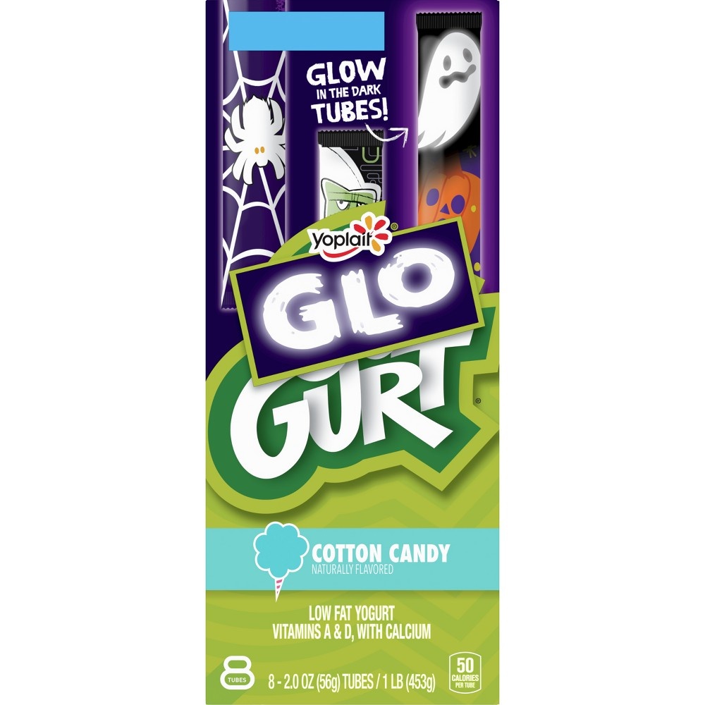 slide 9 of 9, Go-GURT Cotton Candy Kids' Yogurt - 16oz/8ct, 8 ct; 16 oz