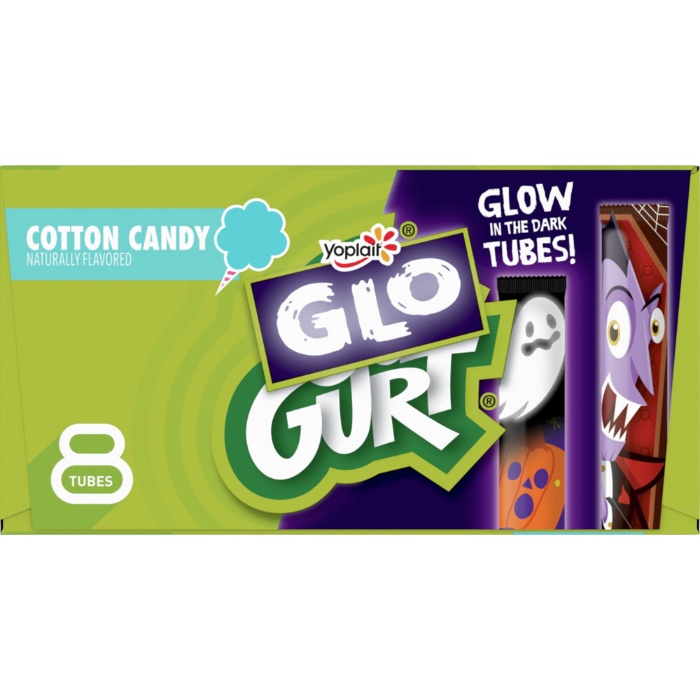 slide 8 of 9, Go-GURT Cotton Candy Kids' Yogurt - 16oz/8ct, 8 ct; 16 oz