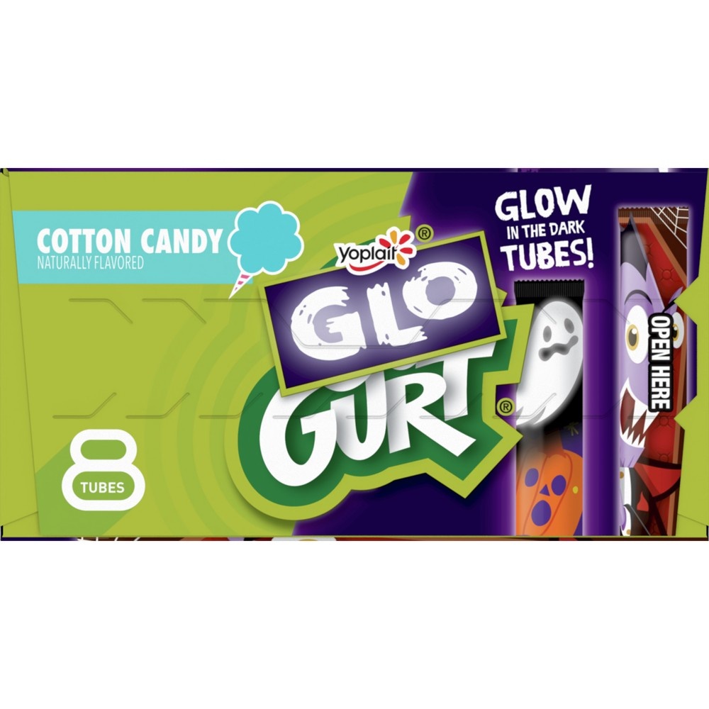 slide 4 of 9, Go-GURT Cotton Candy Kids' Yogurt - 16oz/8ct, 8 ct; 16 oz