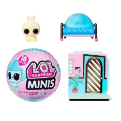 L.O.L. Surprise! LOL Surprise Minis with 5+ Surprises - Fuzzy Tiny Animals, Collect to Build a Tiny House
