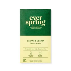 Air Freshener Sachet - Lemon & Mint - Everspring™