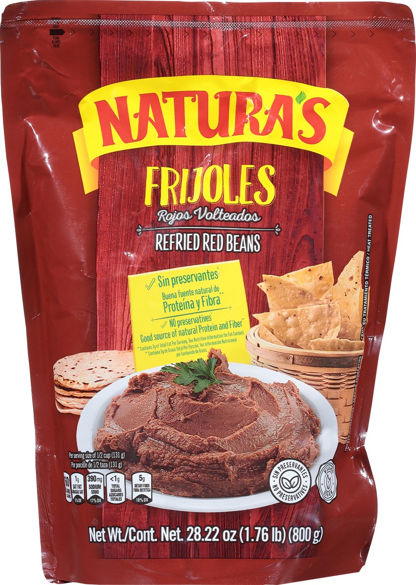 slide 6 of 9, Natura's Naturas Refried Beans - 28.22 oz, 28.22 oz