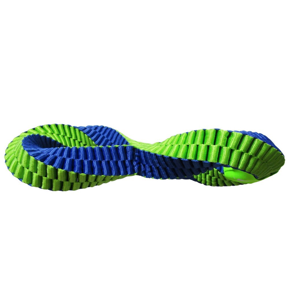 slide 3 of 3, NERF Nylon Braided Twisted Infinity Tug Dog Toy, 1 ct