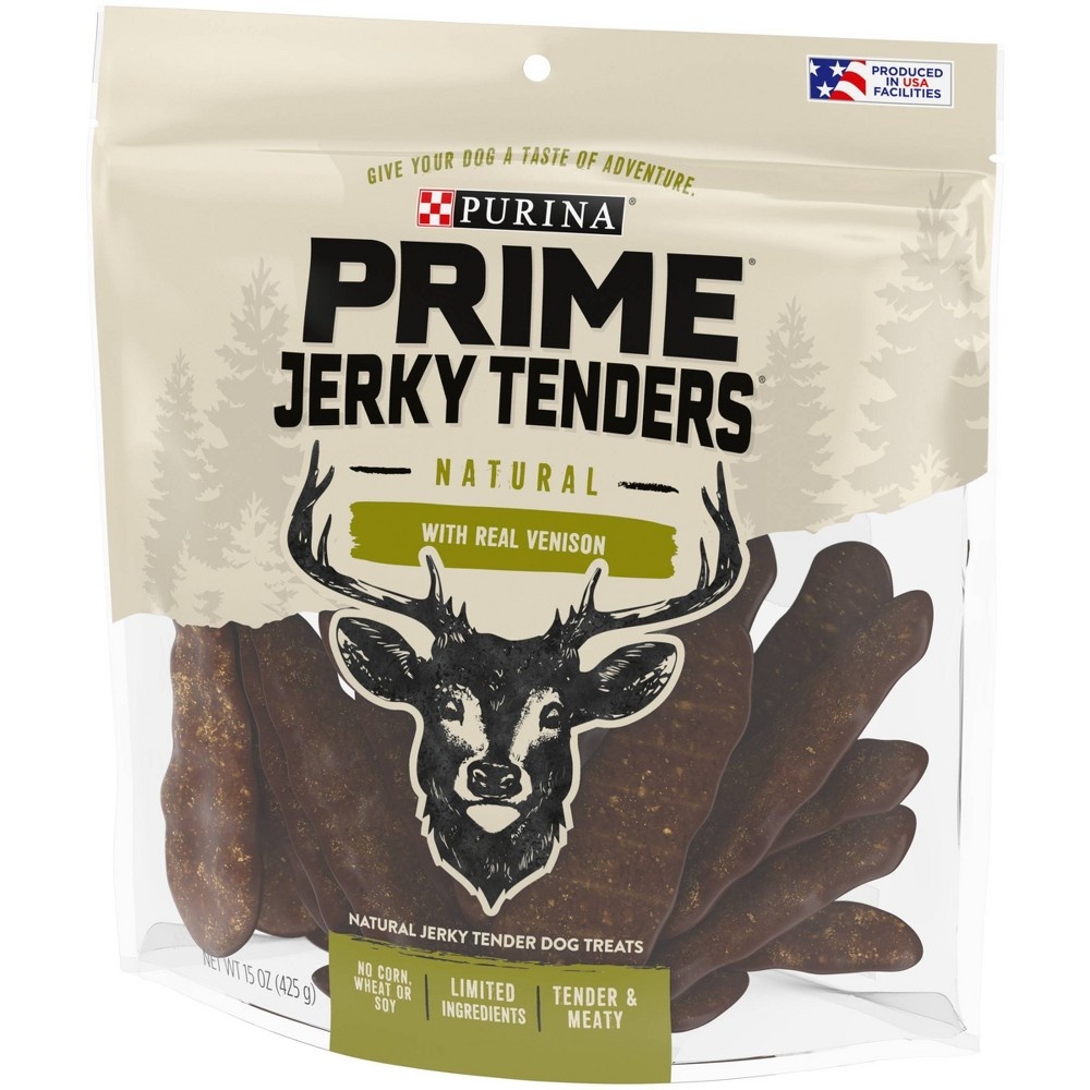 slide 6 of 7, Prime Bones Jerky with Real Venison Dog Treats - 15oz, 15 oz