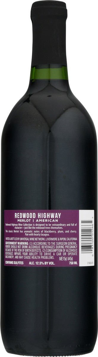 slide 3 of 12, Redwood Highway Wine 750 ml, 750 ml