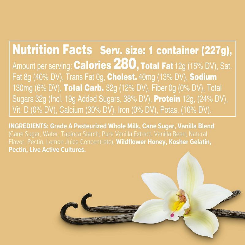 slide 6 of 6, Noosa Vanilla Bean Yogurt - 8oz, 8 oz