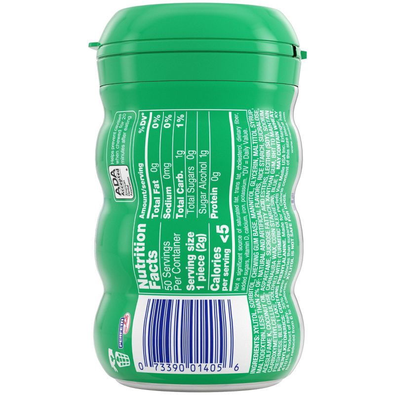 slide 3 of 6, Mentos Gum Spearmint - 3.53oz/50ct, 3.53 oz, 50 ct
