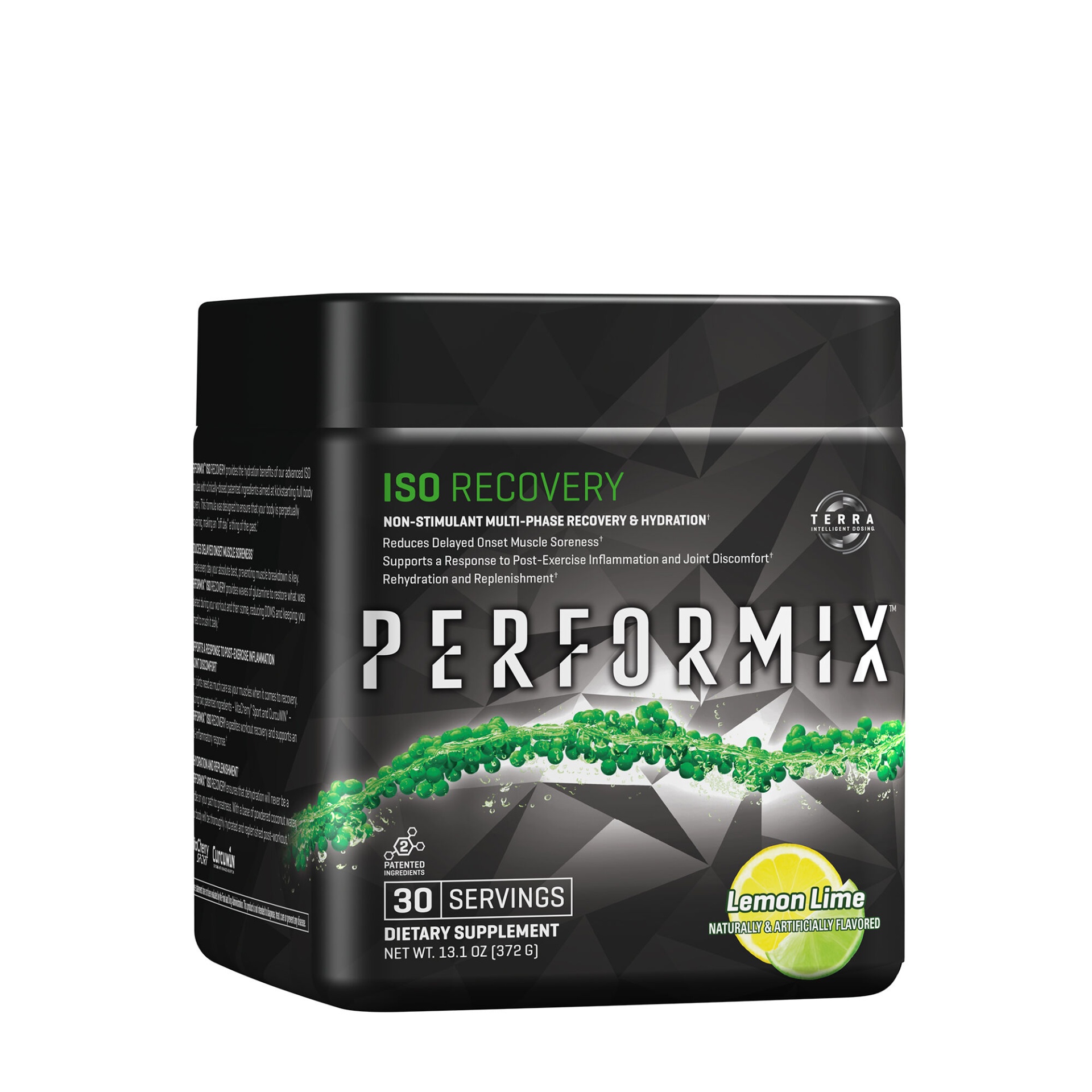 slide 1 of 1, Performix ISO RECOVERY - Lemon Lime, 1 ct