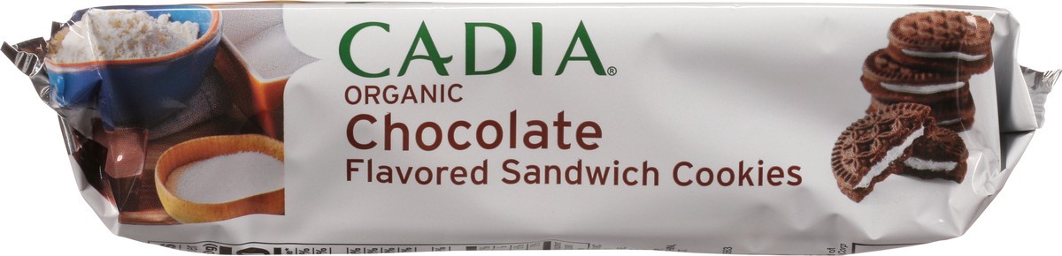 slide 6 of 13, Cadia Organic Chocolate Flavored Sandwich Cookies 10.5 oz, 10.5 oz