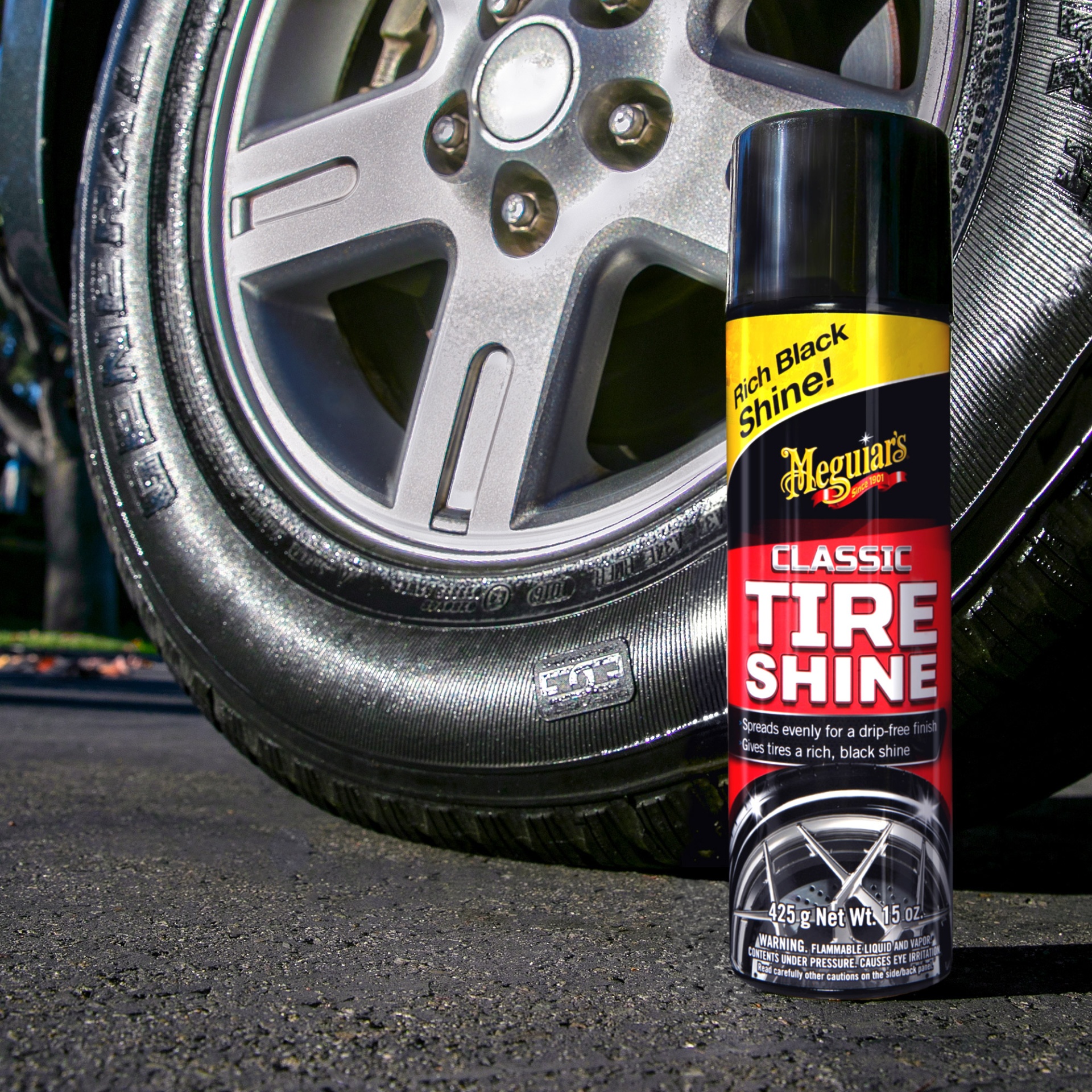 slide 3 of 4, Meguiar's Tire Shine, 3 ct