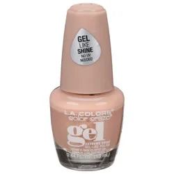 L.A. Colors Color Craze CNP752 Vanilla Latte Gel Extreme Shine Nail Polish 0.44 fl oz