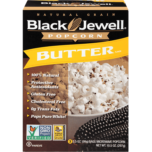 slide 2 of 11, Black Jewel Butter Flavor Premium Microwave Popcorn, 3 ct; 3.5 oz