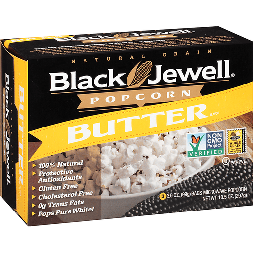 slide 3 of 11, Black Jewel Butter Flavor Premium Microwave Popcorn, 3 ct; 3.5 oz