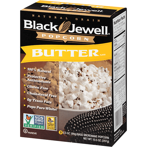 slide 6 of 11, Black Jewel Butter Flavor Premium Microwave Popcorn, 3 ct; 3.5 oz