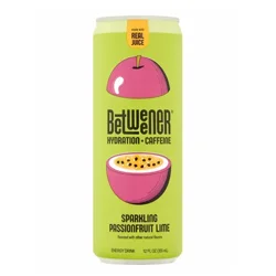 Betweener Sparkling Passionfruit Lime Energy Drink
