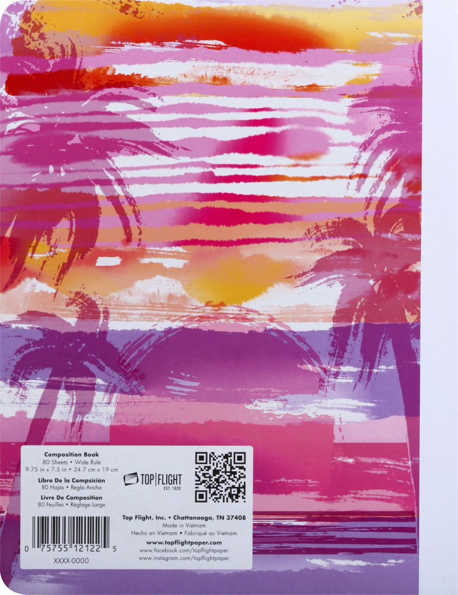 slide 3 of 9, Top Flight Wide Ruled Comp Book Cheer Squad, 1 ct