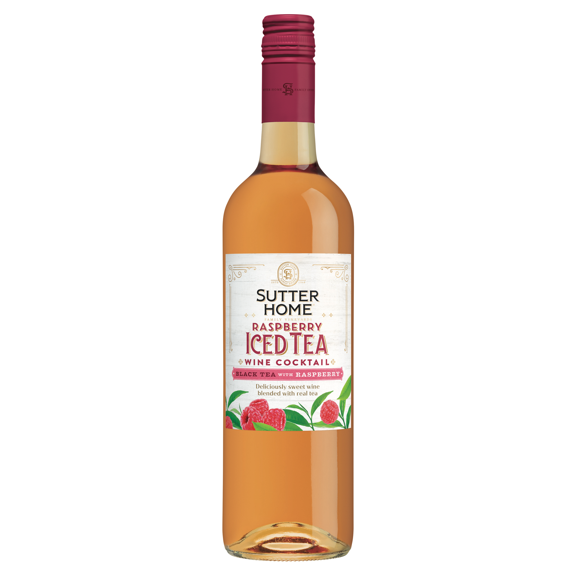 slide 1 of 1, Sutter Home Raspberry Tea Wine Cocktails - 750 ml, 750 ml