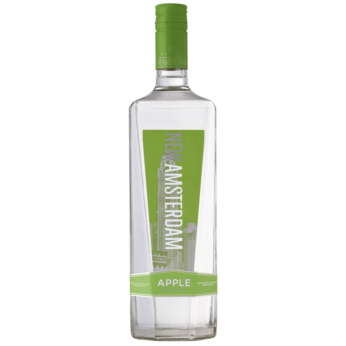 slide 1 of 9, New Amsterdam Apple Flavored Vodka, 1000 ml