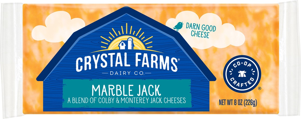 slide 4 of 4, Crystal Farms Cheese, 8 oz