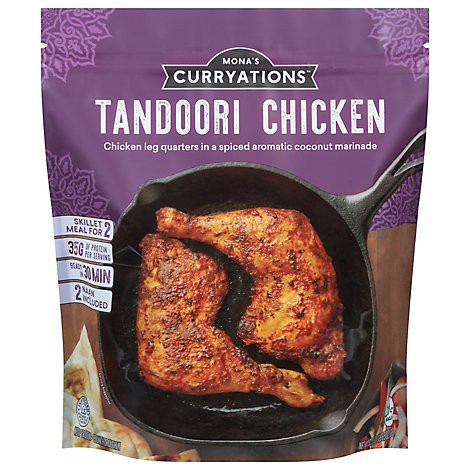 slide 1 of 1, Mona's Curryations Tandoori Chicken - 22.9 Oz, 22.9 oz