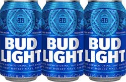 Bud Light Beer 6 ea