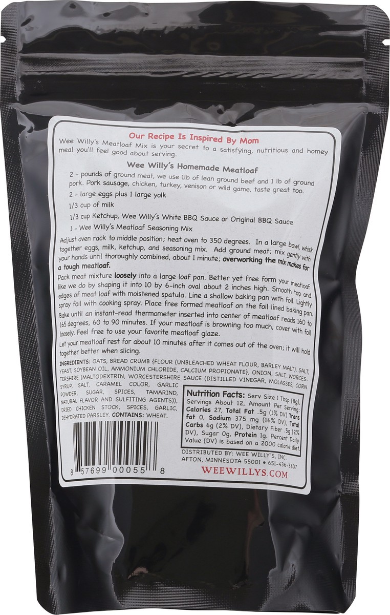 slide 4 of 12, Wee Willy's Original Meat Loaf Mix, 