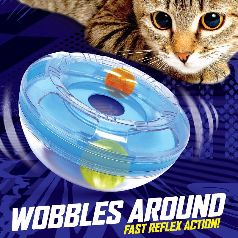 slide 4 of 5, Nerf Cat Wobble Bowl Cat Toy - 7", 1 ct