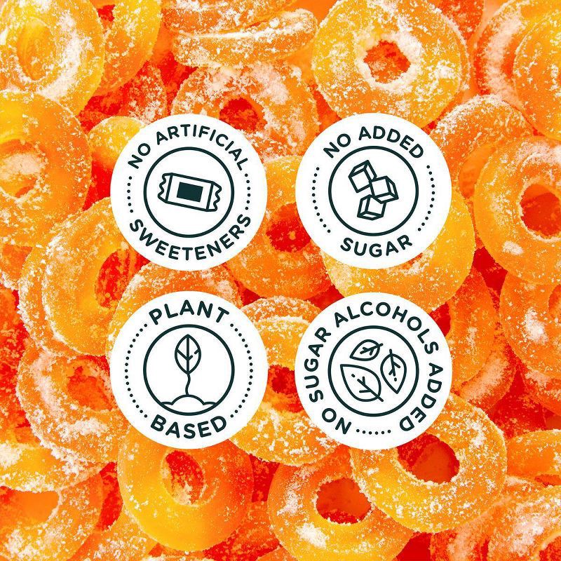 slide 3 of 5, SmartSweets Peach Rings, Sour Gummy Candy - 1.8oz, 1.8 oz