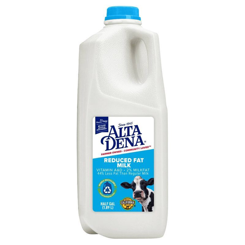 slide 7 of 11, Alta Dena 2% Milk - 0.5gal, 1/2 gal