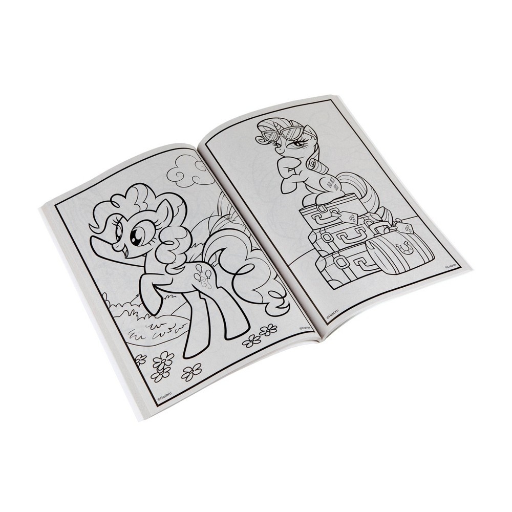 Crayola 96pg My Little Pony Coloring Book with Sticker Sheet 1 ct | Shipt