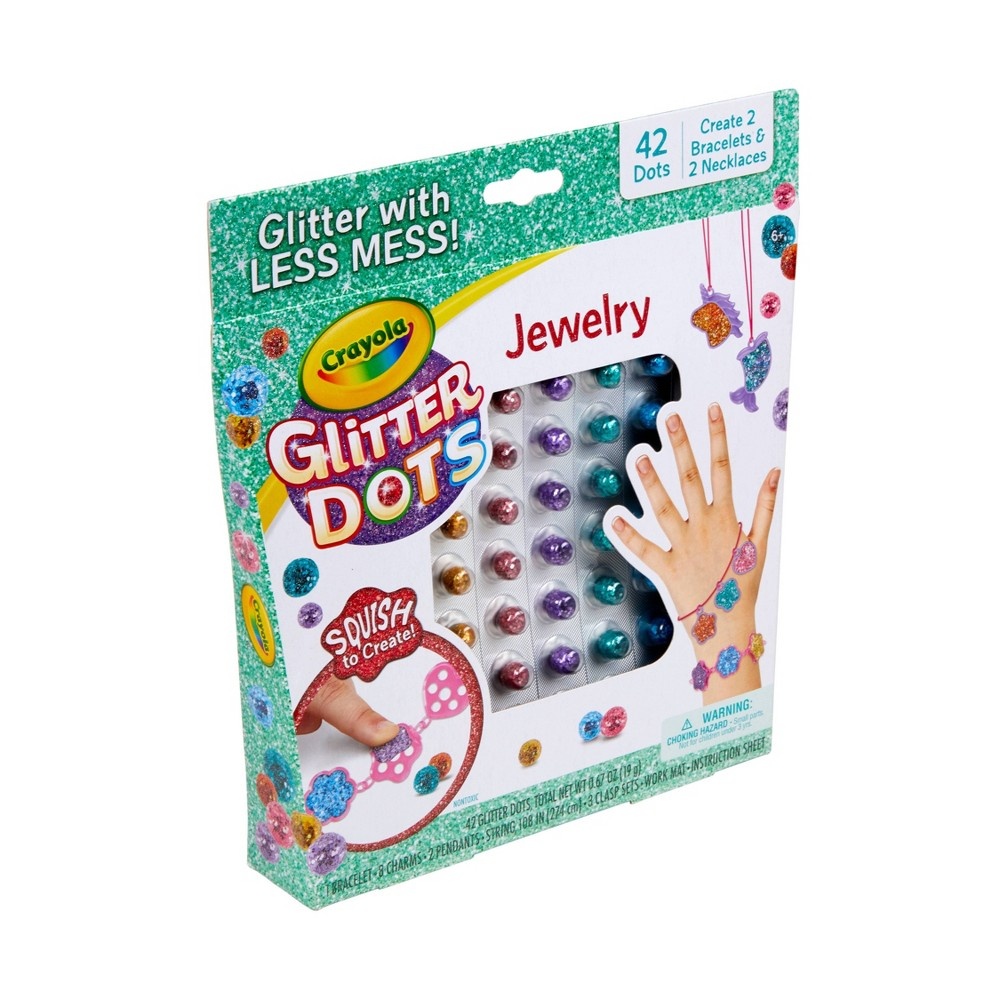 Crayola Glitter Dots Jewelry Kit 1 ct Shipt