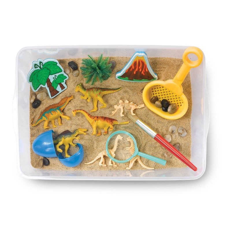 slide 4 of 11, Dinosaur Dig Sensory Bin - Creativity for Kids: Sand & Water Table, Sensory Toys, Fine Motor Skills, Ages 3+, 1 ct