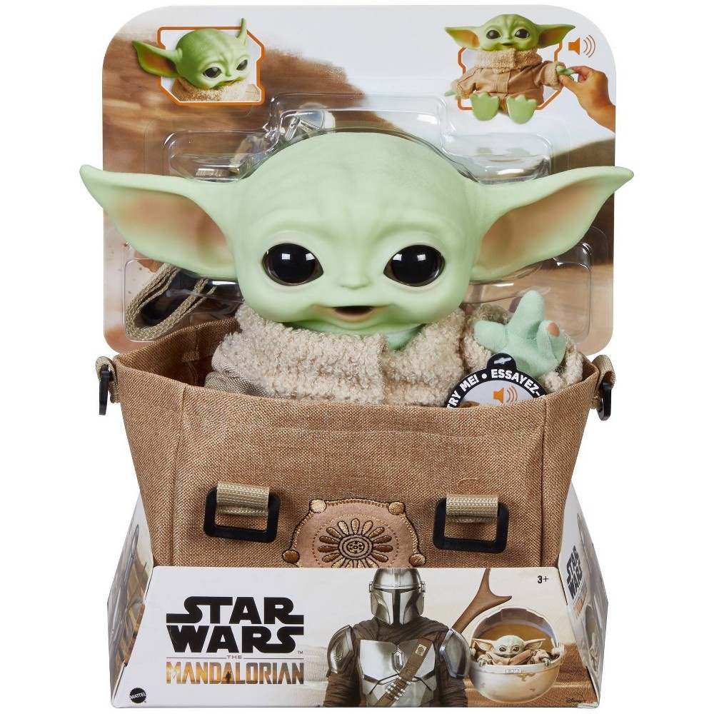 slide 3 of 6, Star Wars The Child Feature with Sounds and Carrying Bag, 1 ct