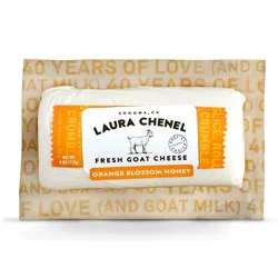 Laura Chenel's Orange Blossom Honey Fresh Goat Cheese - 4 oz