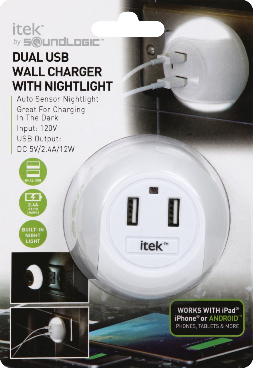 slide 1 of 2, Sound Logic Wall Charger 1 ea, 1 ea