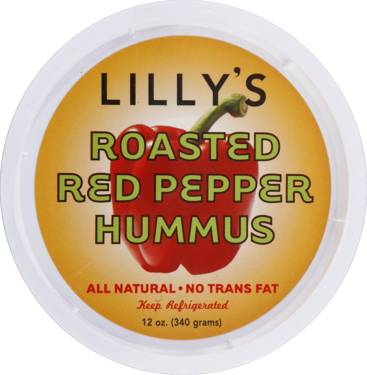 slide 2 of 3, Lilly's Hummus 12 oz, 12 oz