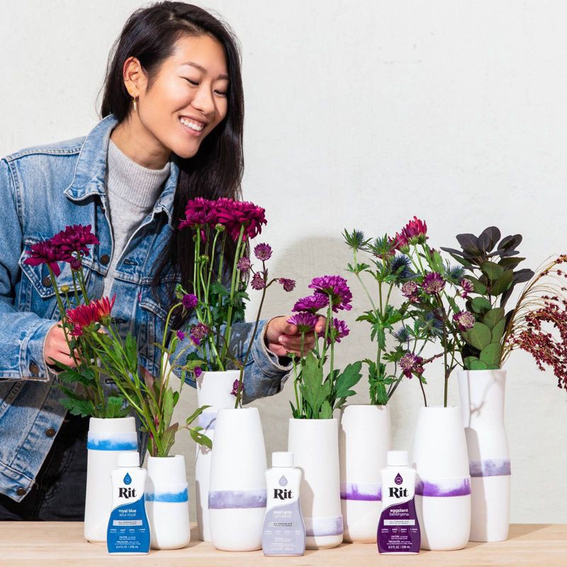 slide 6 of 11, Rit 8oz All-Purpose Dye - Royal Blue: Liquid, Non-Toxic, Low-Odor, for Wood, Canvas, Textiles, Paper, 8 oz