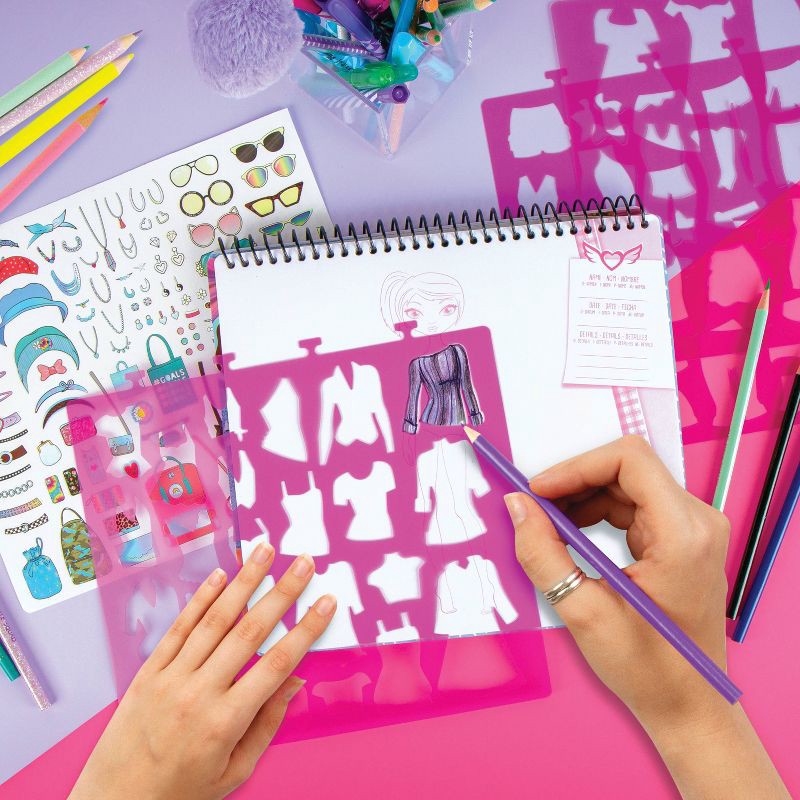 slide 10 of 11, I Love Fashion Design Sketch Set - Fashion Angels, 1 ct