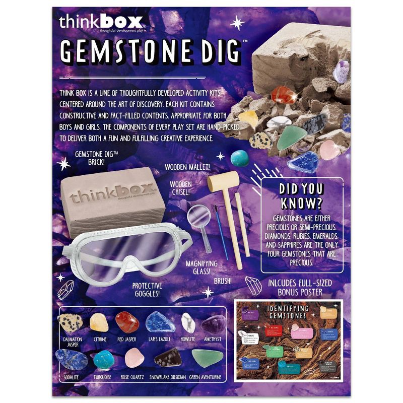 slide 5 of 5, Think Box Gemstone Dig, 1 ct