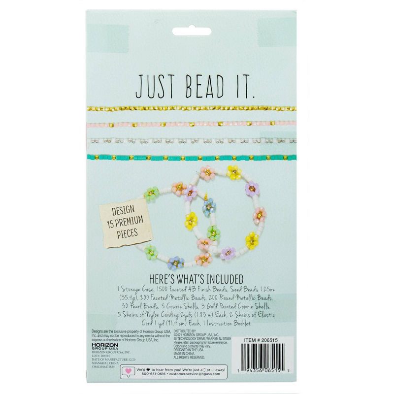 slide 4 of 5, DIY Basically Beaded Jewelry Kit - STMT: Bracelet Making Kit with Clay Beads & Storage Case, 3696 Pieces, 3696 ct