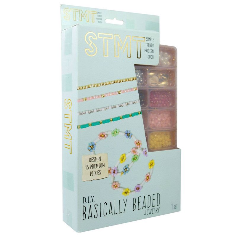 slide 5 of 5, DIY Basically Beaded Jewelry Kit - STMT: Bracelet Making Kit with Clay Beads & Storage Case, 3696 Pieces, 3696 ct