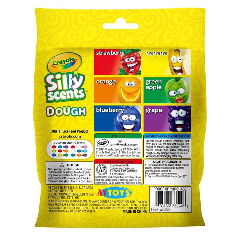 slide 4 of 4, Crayola 12ct Silly Scents Dough Tubs, 12 ct